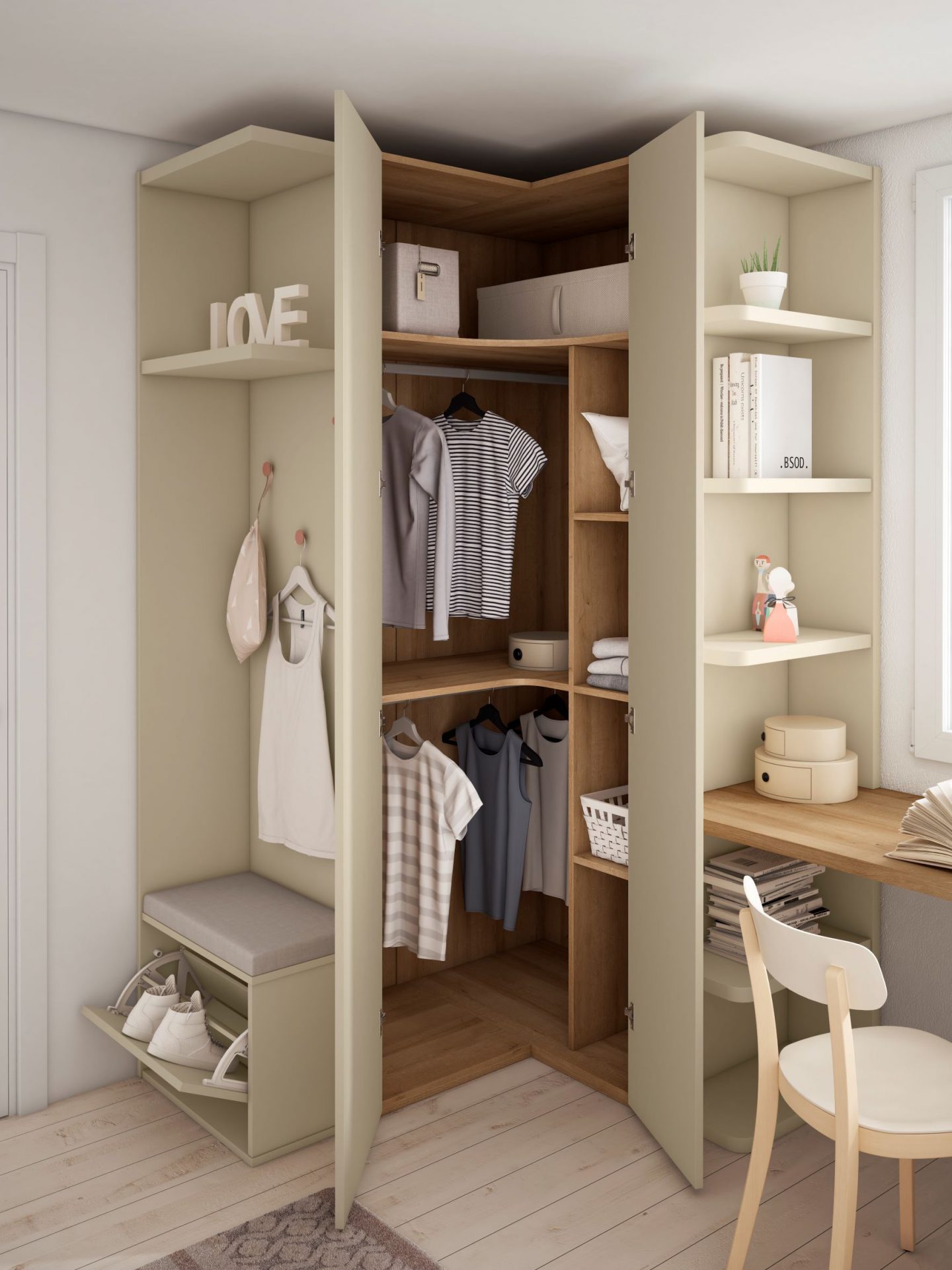 Armarios Juveniles en Zaragoza Muebles Nebra