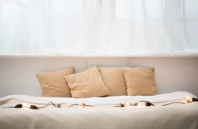 cojines decorativos para cama de matrimonio