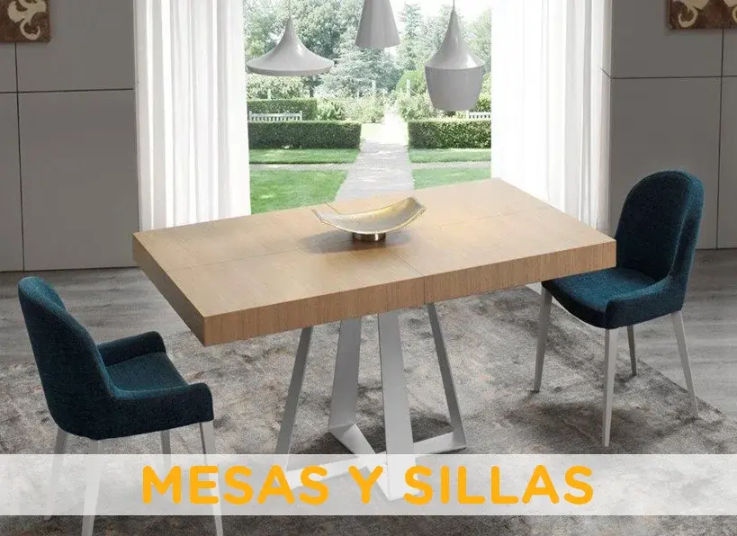 mesas y sillas